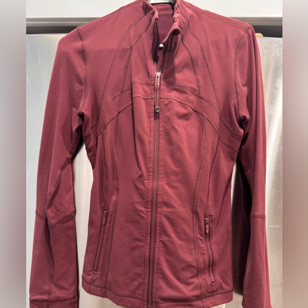 Lululemon Maroon Define Jacket